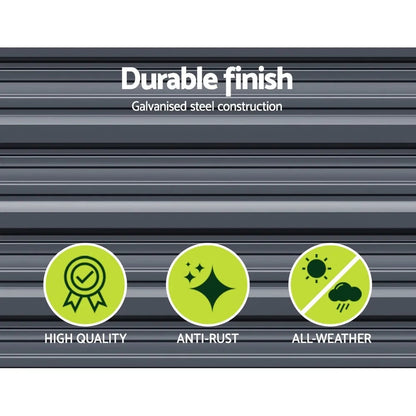 2 in 1 Urban Steel Raised Garden Bed