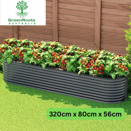StrongSteel Raised Garden Bed (240/320x80x56cm)