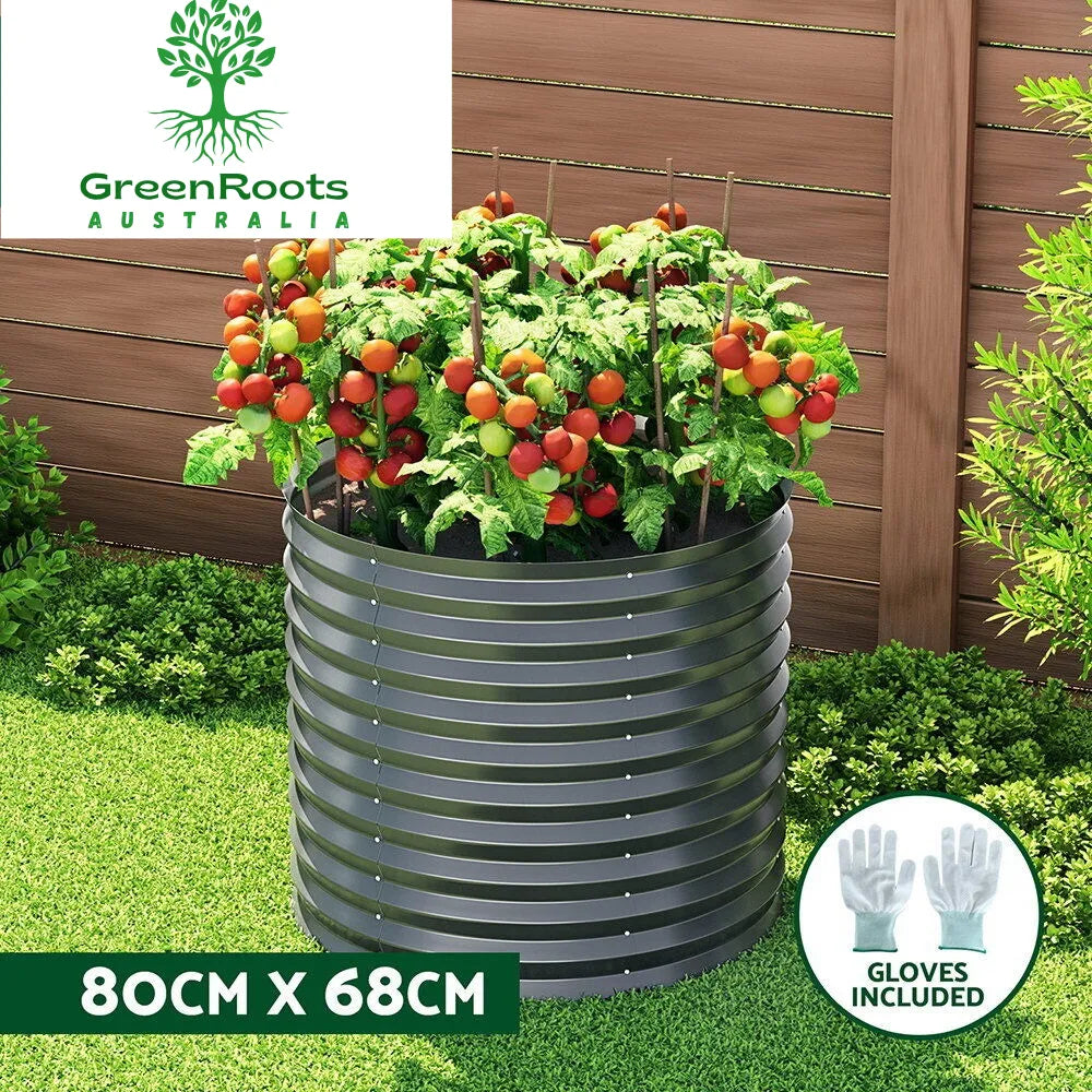 GreenRoots Heavy-Duty Raised Garden Bed (80x68cm)