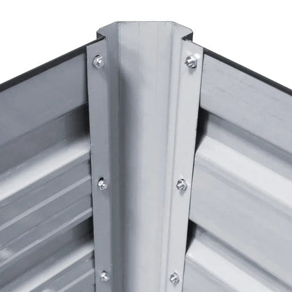 2 in 1 Rectangular Galvanised Steel Raised Garden Bed (240/320x80x45cm)
