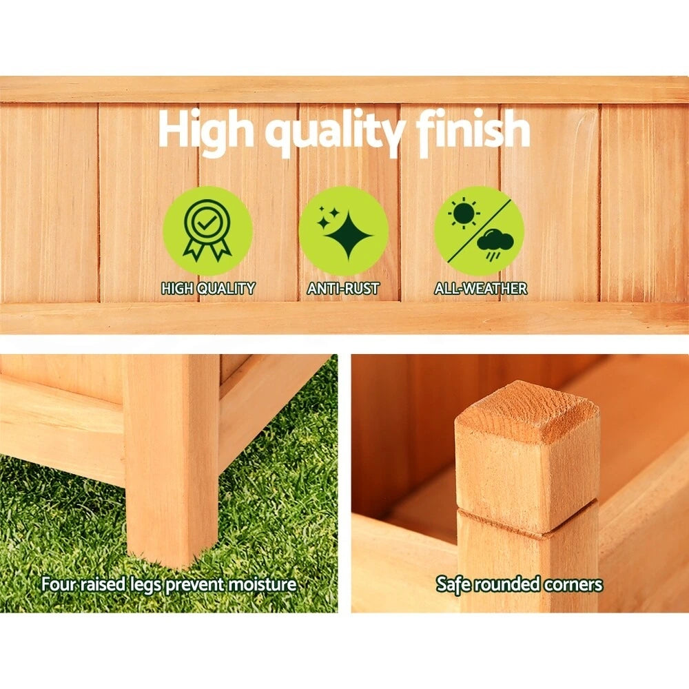 Timber Raised Garden Bed Kit