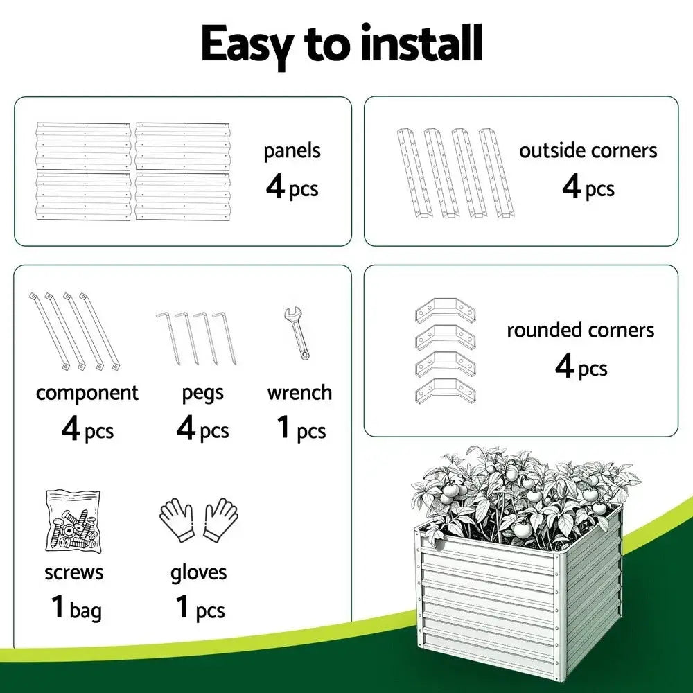 ToughGarden Raised Bed Set